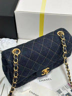 CC 25C Dark Blue Denim Gold Hardware