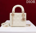 Mini Lady 17 My ABC White Patent Calfskin