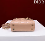 Mini Lady 17 My ABC Light Pink Patent Calfskin
