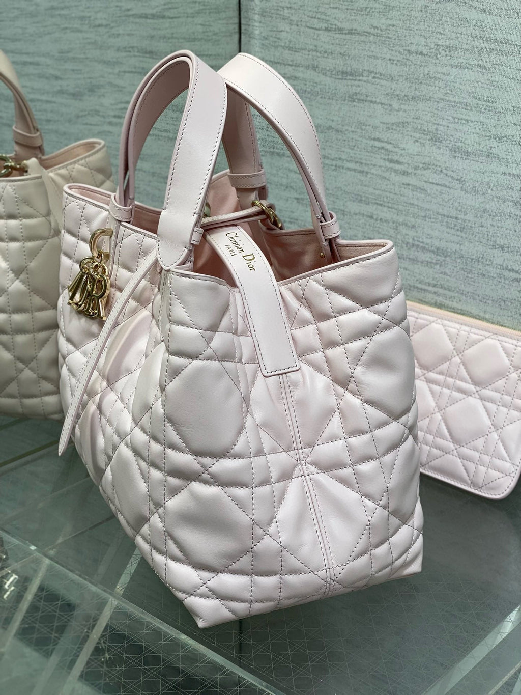 cd toujours light pink calfskin