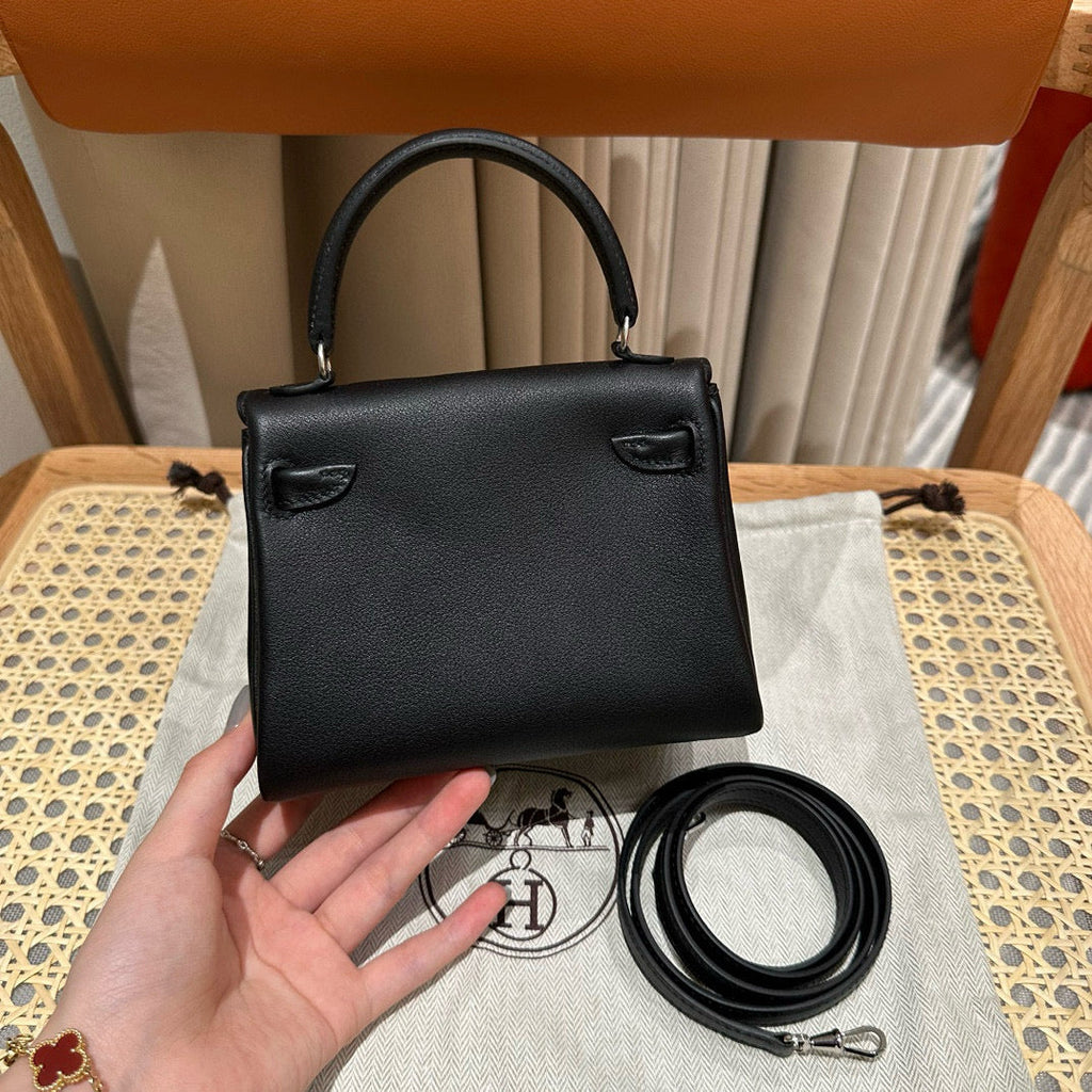 HM Kelly Doll 16cm Black Gulliver Leather