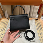 HM Kelly Doll 16cm Black Gulliver Leather