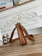 Evelyne Hermes Bags 17 Brown Beige Wax Thread and Cowhide