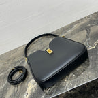 Small Camille 16 Soft Bag 24.5cm In Black Smooth Calfskin Gold Hardware
