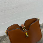Small Camille 16 Soft Bag 24.5cm In Tan Smooth Calfskin Gold Hardware