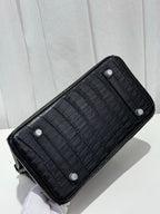 HM Birkin 35cm Black Crocodile Silver Hardware (Needs 30-day preparation)
