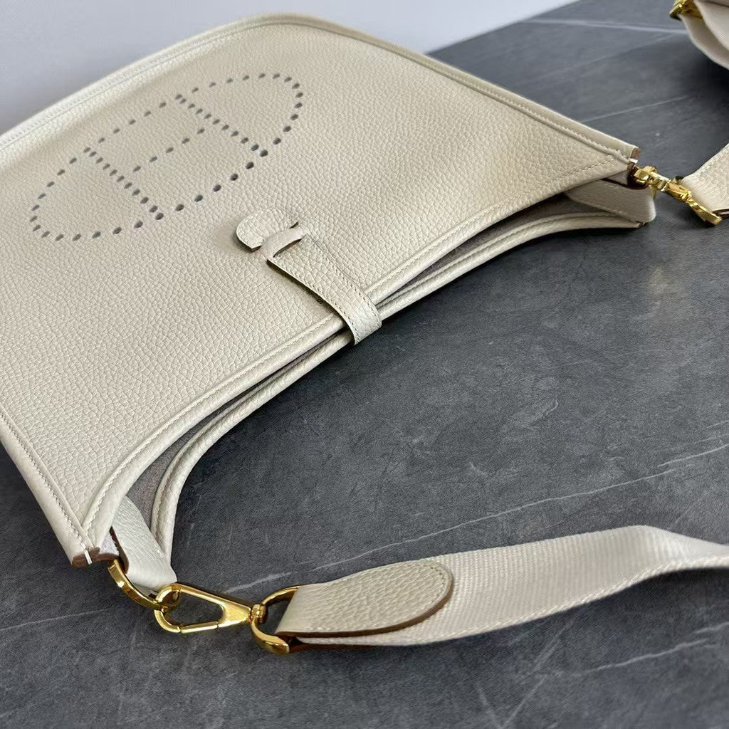 Evelyne 29cm Beige Togo Ghw