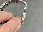 PANTHERE DE CARTIE 22MM QUARTZ GOLD STEEL WHITE DIAL BEST VERSION