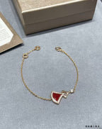BVL Rose Gold Divas Dream Diamond & Carnelian Bracelet