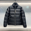 Dior Oblique Down Jacket Black Jacquard Fabric