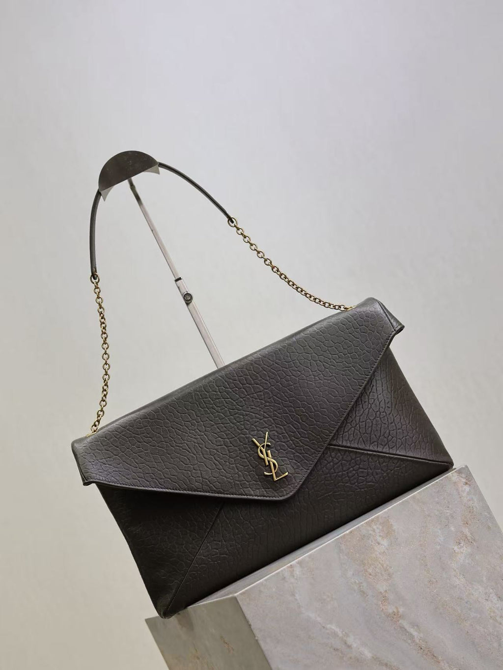Cassandre XXL Bag 35cm Chocolate Lambskin GHW