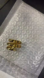 Serpenti Gold Ring Diamond