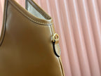 HOBO 40 TOTE BAG IN BROWN CALFSKIN