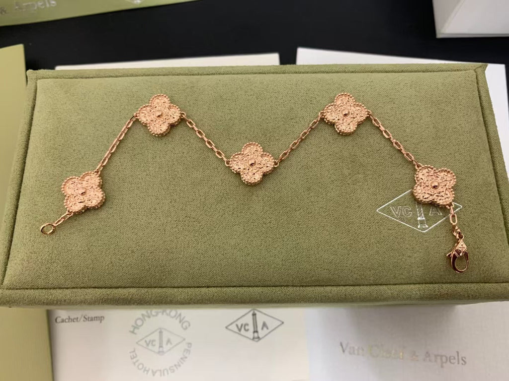 CLOVER 5 MOTIFS BRACELET