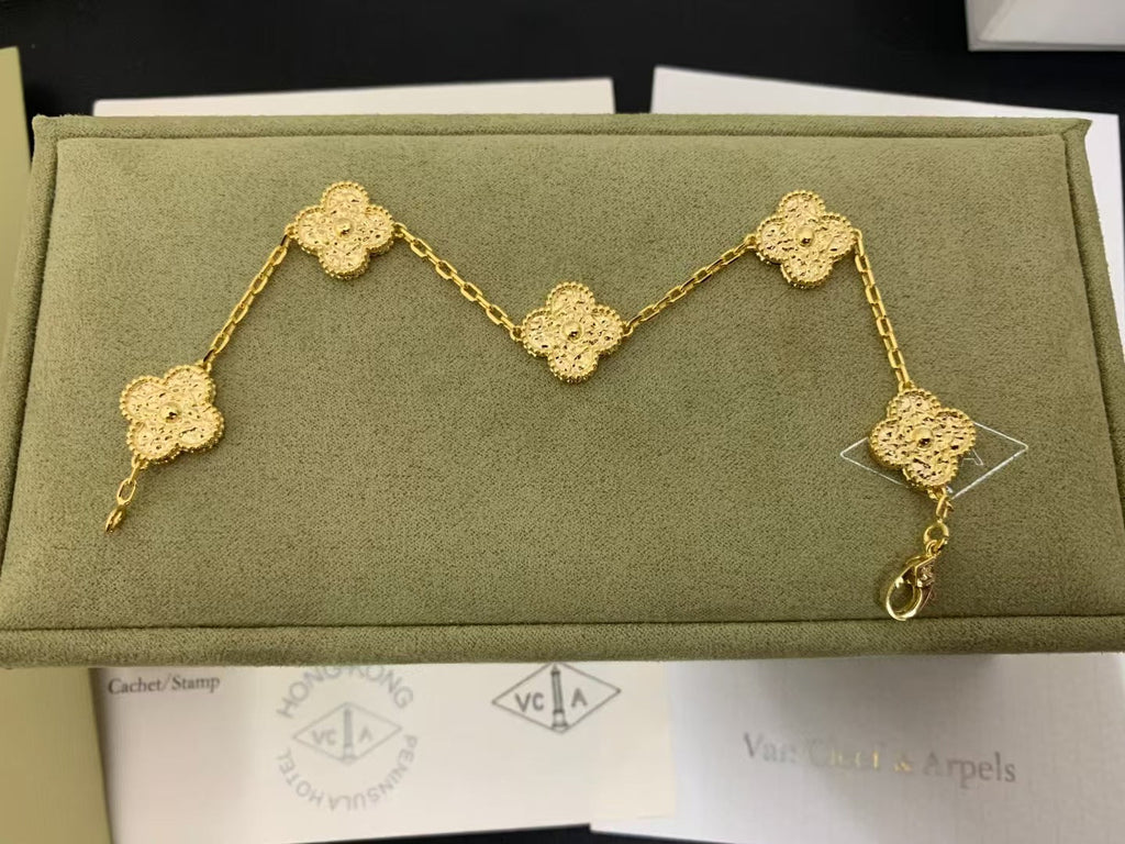 CLOVER 5 MOTIFS BRACELET