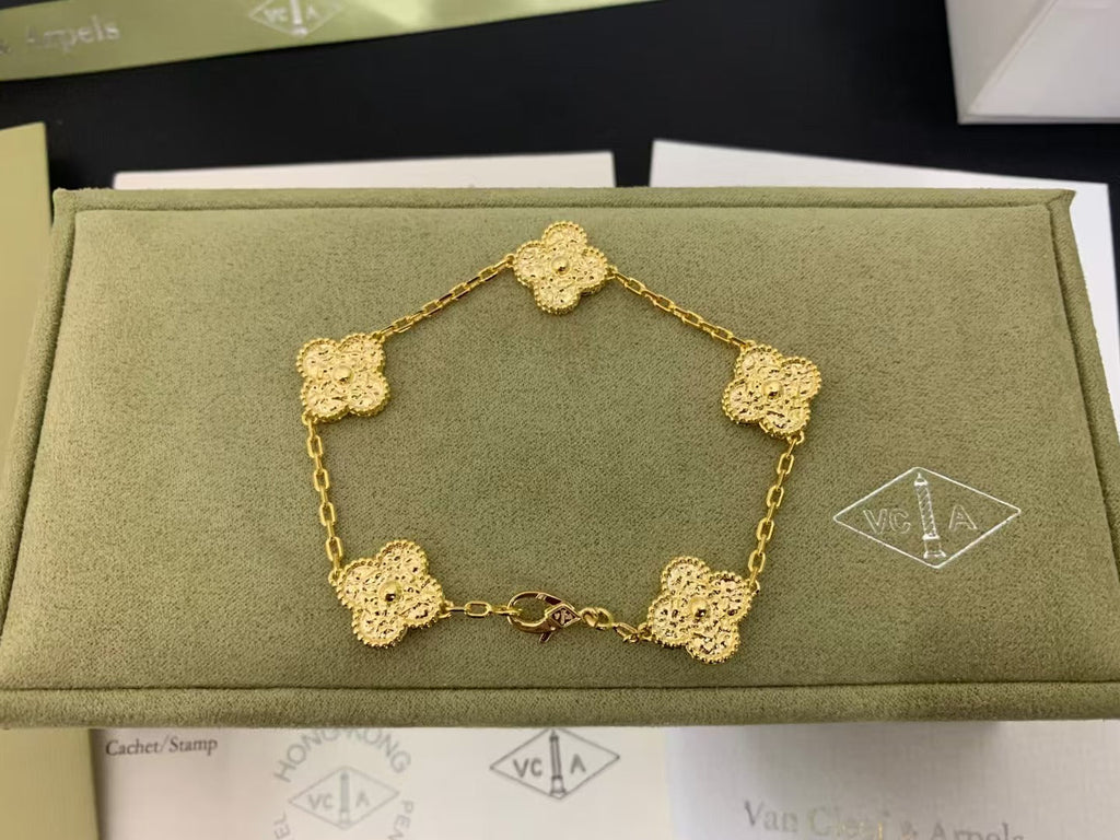 CLOVER 5 MOTIFS BRACELET
