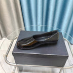 Chanel 2025 Loafer Black Patent Leather