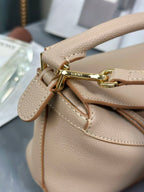 LOE MINI 18 PUZZLE BAG IN SANDY CALFSKIN GHW