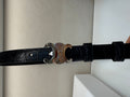 CEL Silver Buckle Belt 18mm Calfskin 176671