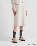 Pra Slippers Desert Beige Suede & Shearling 478568