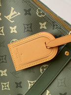 LV Keepall Bandoulière 50 Green  Monogram Surplus Canvas