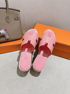 EZE 65 SANDAL LIGHT PINK CALFSKIN