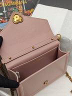 devotion 23 top-handle blush pink cowhide