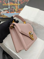 devotion 23 top-handle blush pink cowhide