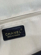 Chanel 2026 Maxi Shopping Bag 42cm Black Cowhide leather