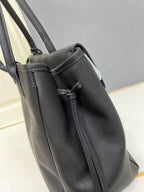 Chanel 2026 Maxi Shopping Bag 42cm Black Cowhide leather