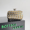 CLASSIC KNOT 20 GOLD SILVER METALLIC LEATHER