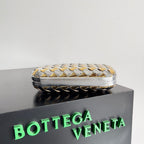 CLASSIC KNOT 20 GOLD SILVER METALLIC LEATHER