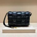 BV CROSSBODY BAG IN BLACK  LAMBSKIN