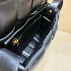 BV CROSSBODY BAG IN BLACK  LAMBSKIN