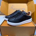 LV MENS BEVERLY HILLS SNEAKER MONOGRAM BLACK