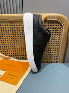 LV MENS BEVERLY HILLS SNEAKER MONOGRAM BLACK