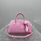 Jacquemus Le Petit Turismo 26cm Pink in Cowhide