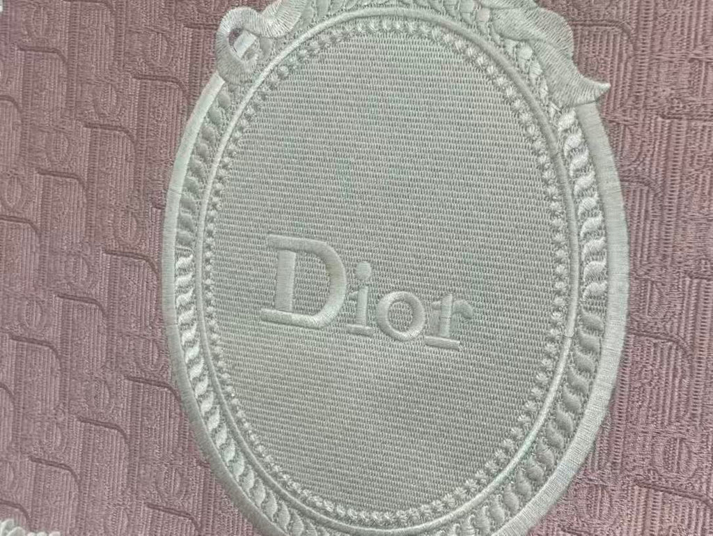 Dioramour Medium Dior Book Tote 36cm with Strap Pink Canvas