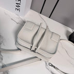 LOEWE Amazona 180 Bag 24.5cm Ivory Soft Calfskin