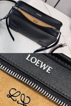 LOEWE Amazona 180 Bag 24.5cm Black Soft Calfskin