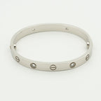 LOVE BRACELET 6.1MM 4 DIAMONDS 18k