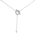 OT BUCKLE FULL DIAMOND NECKLACE