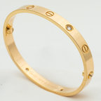 LOVE BRACELET 6.1MM 4 DIAMONDS 18k