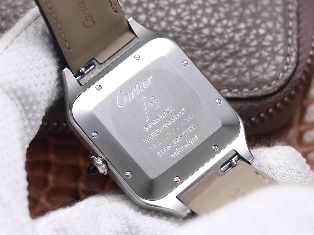 SANTOS-DUMONT XL 46 WHITE DIAL