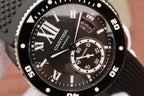 CALIBRE DIVER 42 AUTOMATIC BLACK CASE STEEL BEZEL