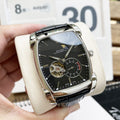 CELLINI CLASSIC 50MM BLACK LEATHER CORD