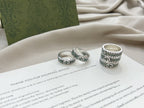 GG  INTERLOCKING G RING
