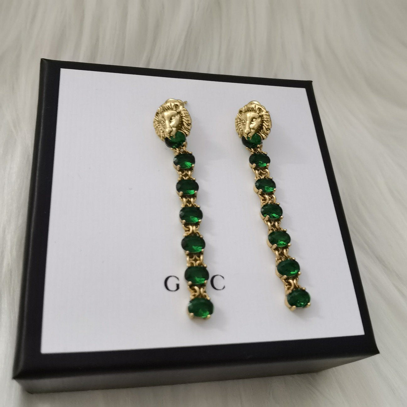 GG  EARRINGS NECKLACE