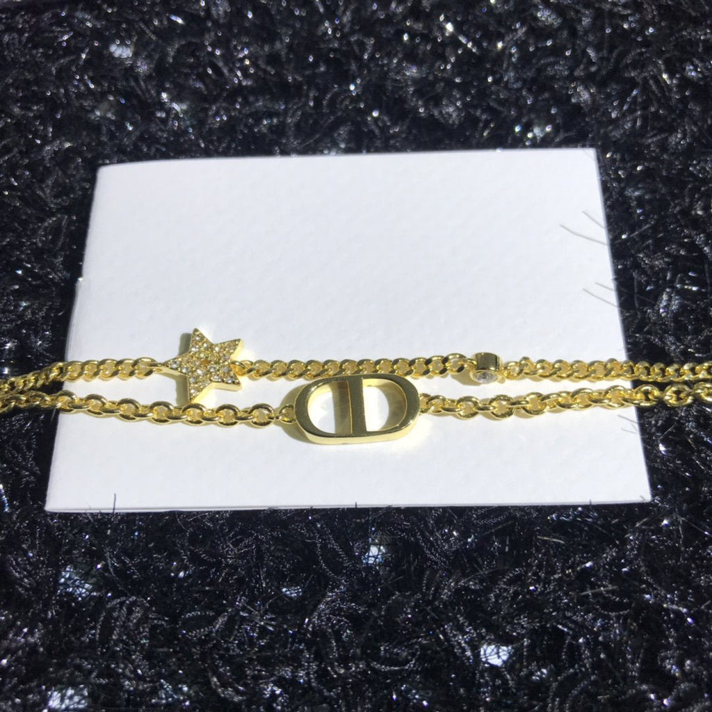 PETIT CD DOUBLE NECKLACE