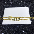 PETIT CD DOUBLE NECKLACE